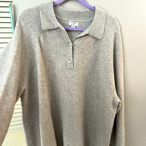 J. Crew Factory Sweaters - Jcrew Factory extra soft 3X women’s button collar sweater